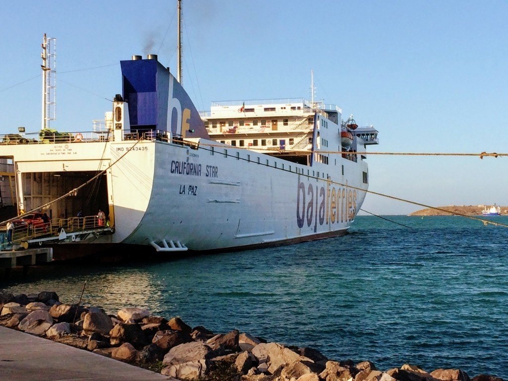 Taking The Baja Ferry From Topolobampo To La Paz In Mexico